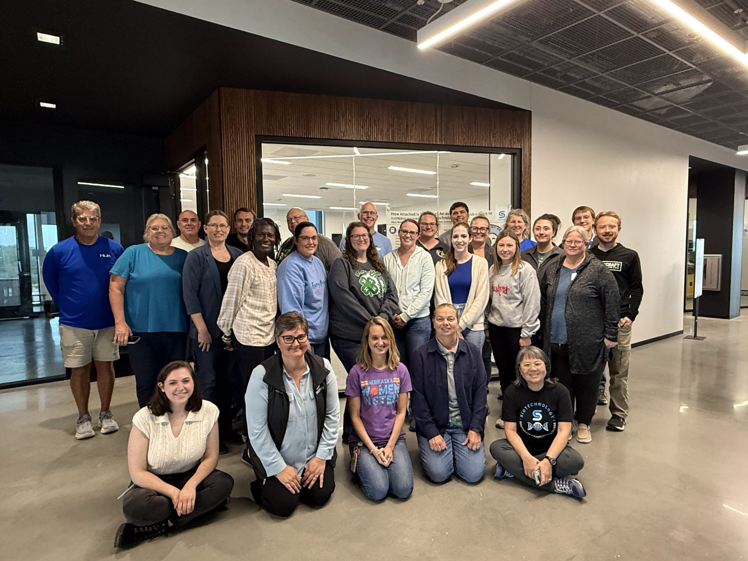 Group photo of Nebraska teachers